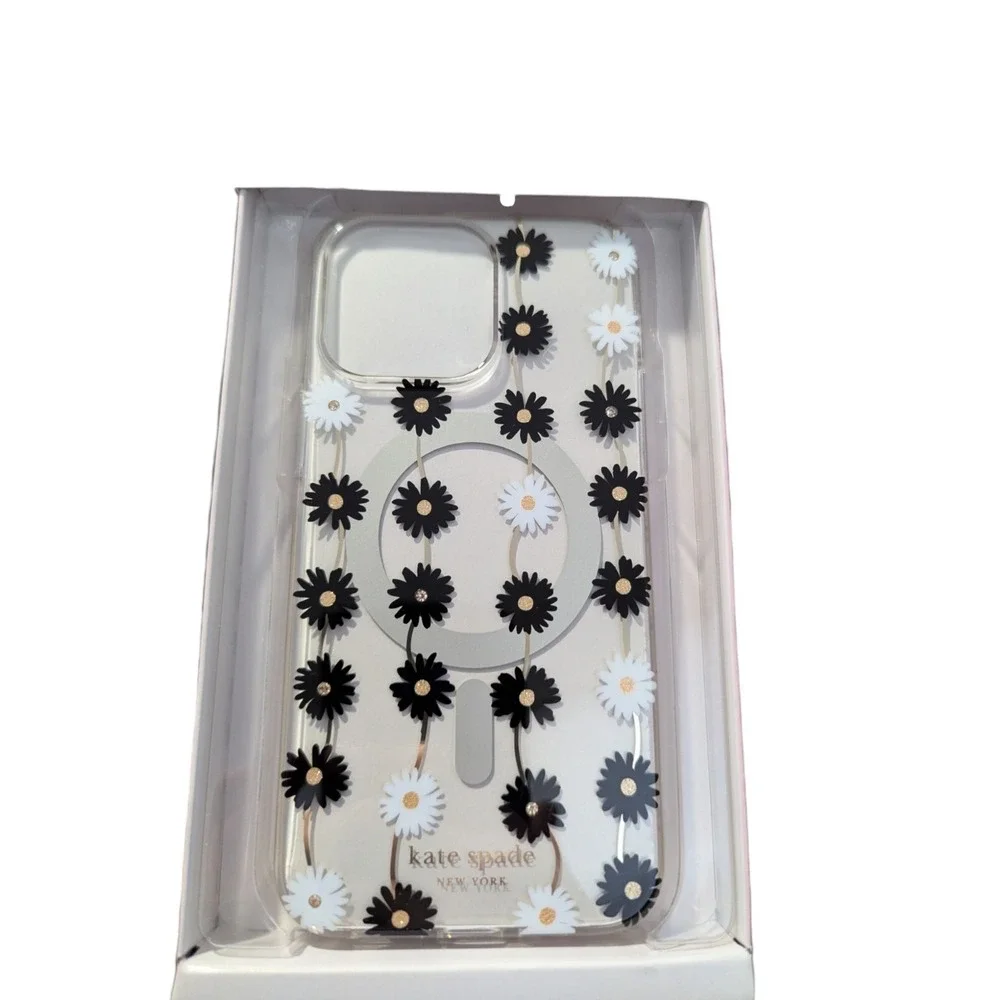 G4. Kate Spade Protective Case For Iphone 15 Pro‎ Max In Daisy Chain
